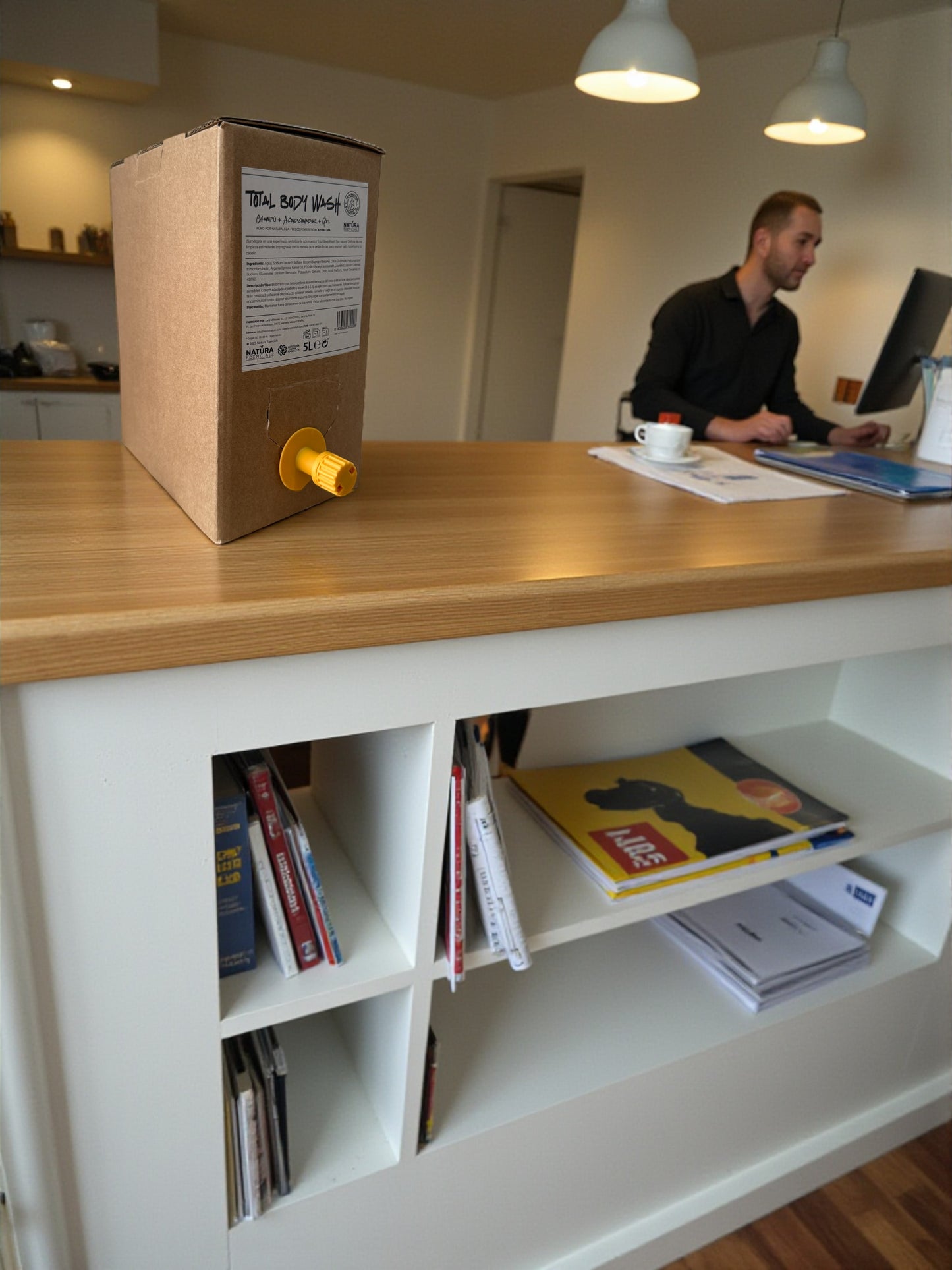 Total Body Wash natural para cuerpo y cabello | Natura Esencials