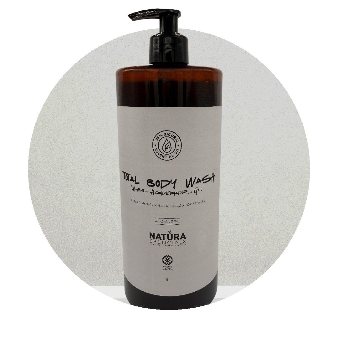 Total Body Wash natural para cuerpo y cabello | Natura Esencials
