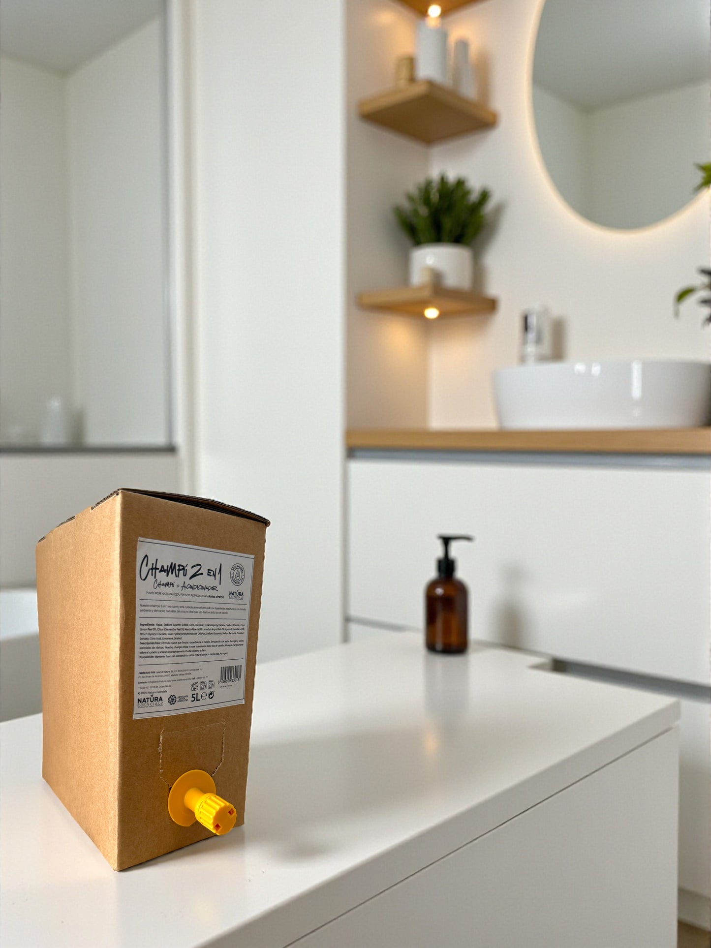 Champú 2 en 1 natural para cabello normal | Natura Esencials