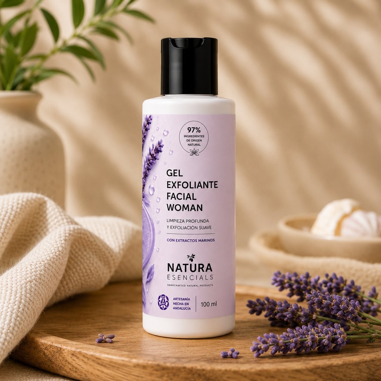 Gel Exfoliante Facial Mujer