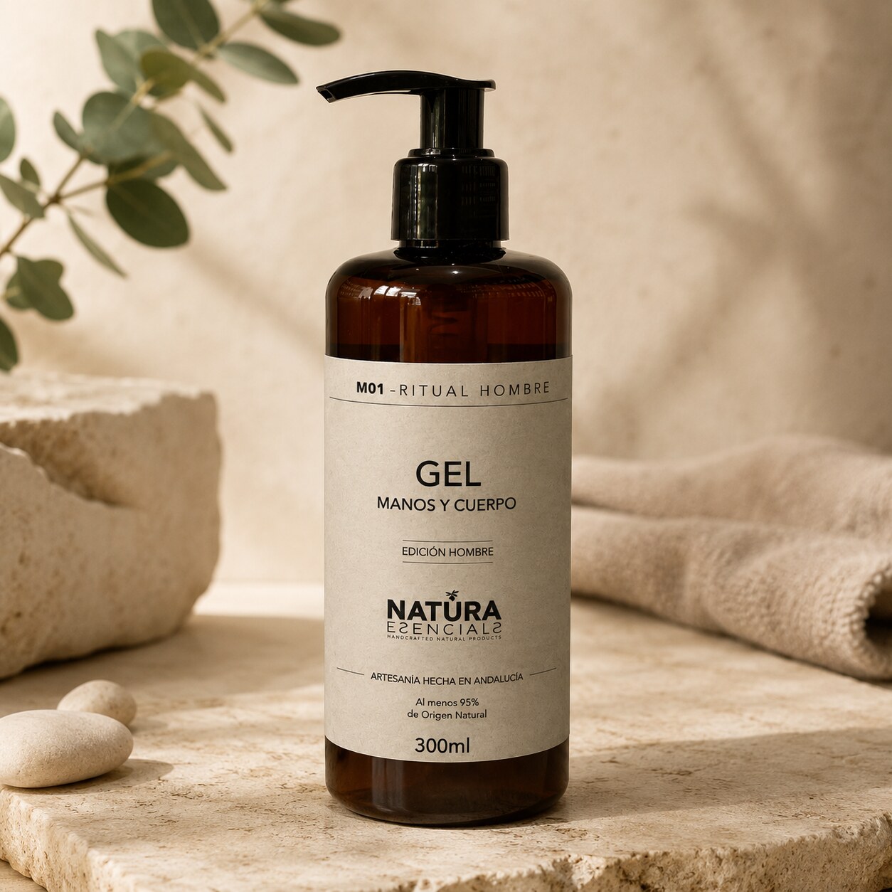 Gel de Manos y Cuerpo Hombre